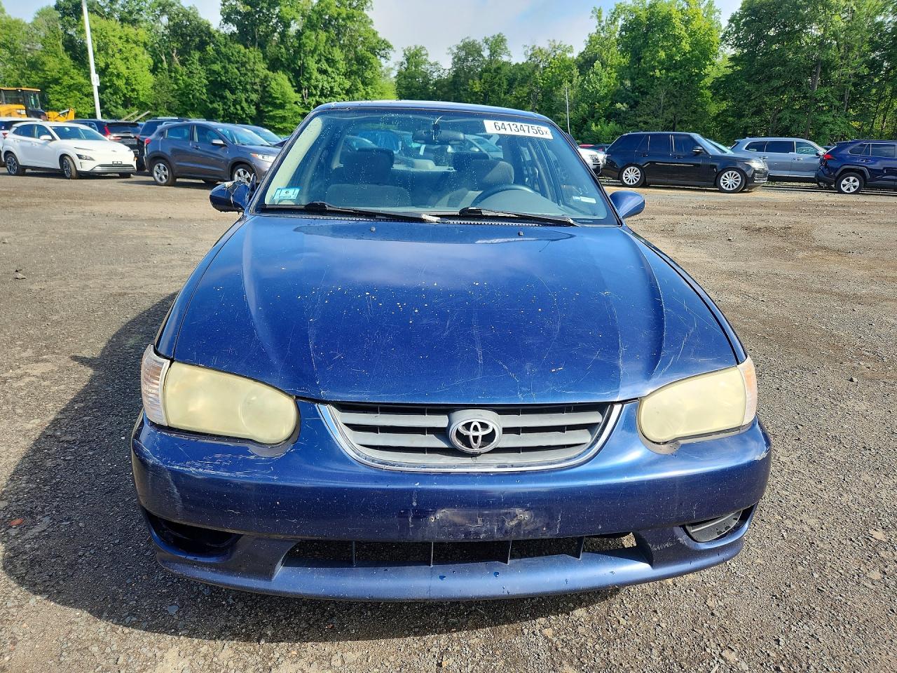 2002 Toyota Corolla Le Blue vin: 2T1BR12E72C579025