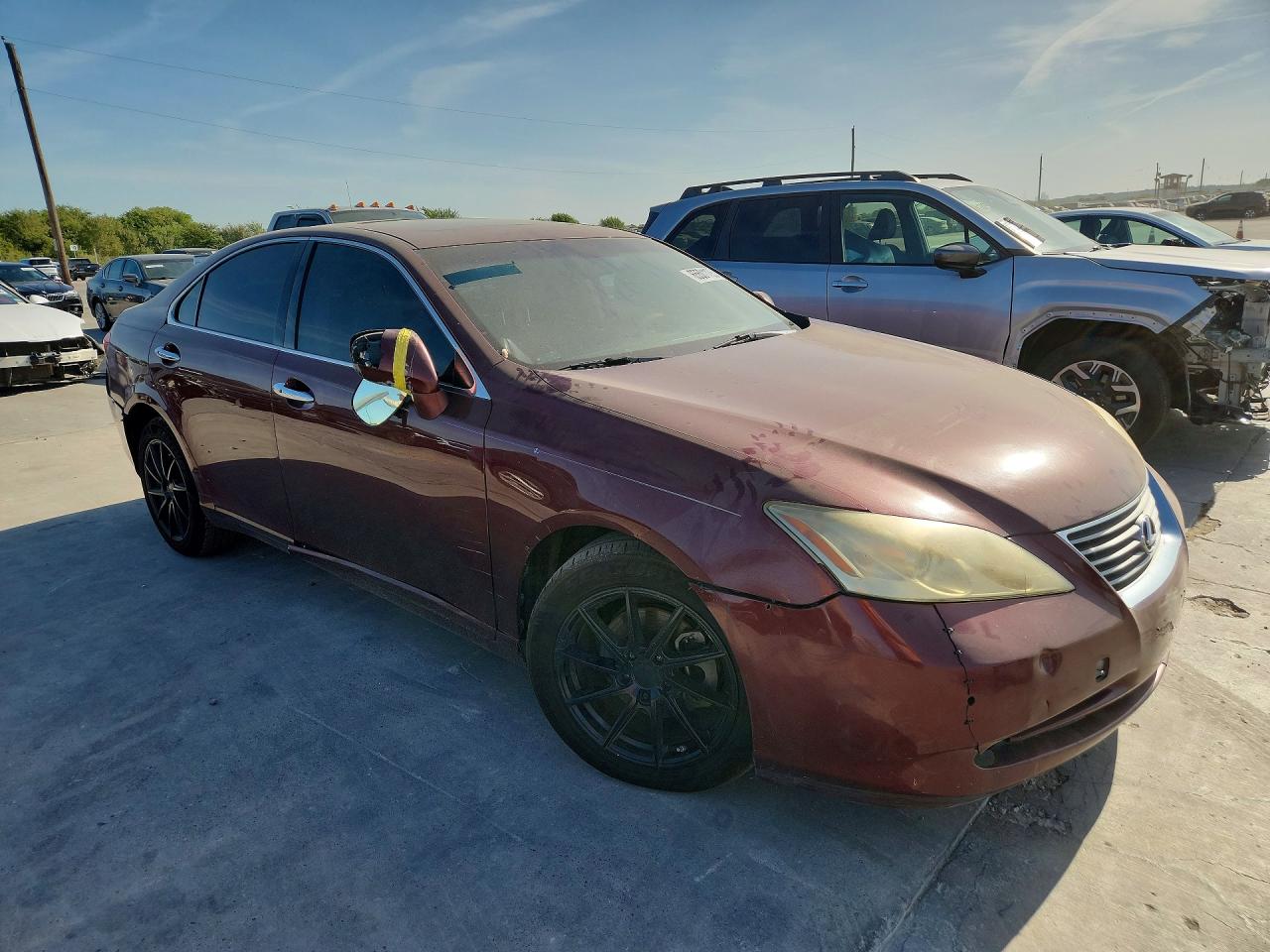 2008 Lexus Es 350 Burgundy vin: JTHBJ46G382223164