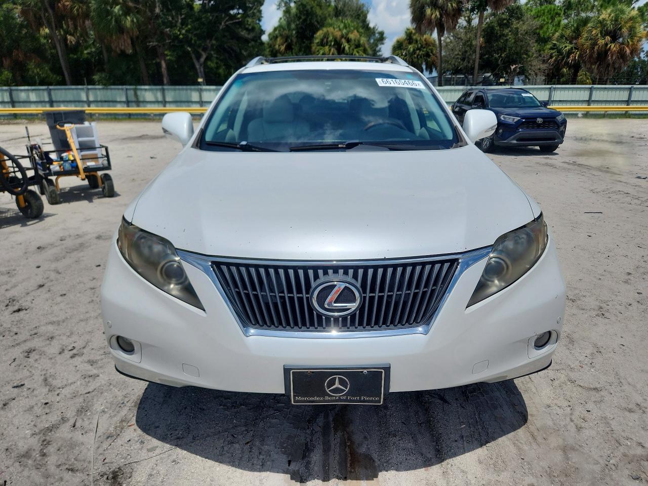 2010 Lexus Rx 350 White vin: 2T2ZK1BA5AC036847