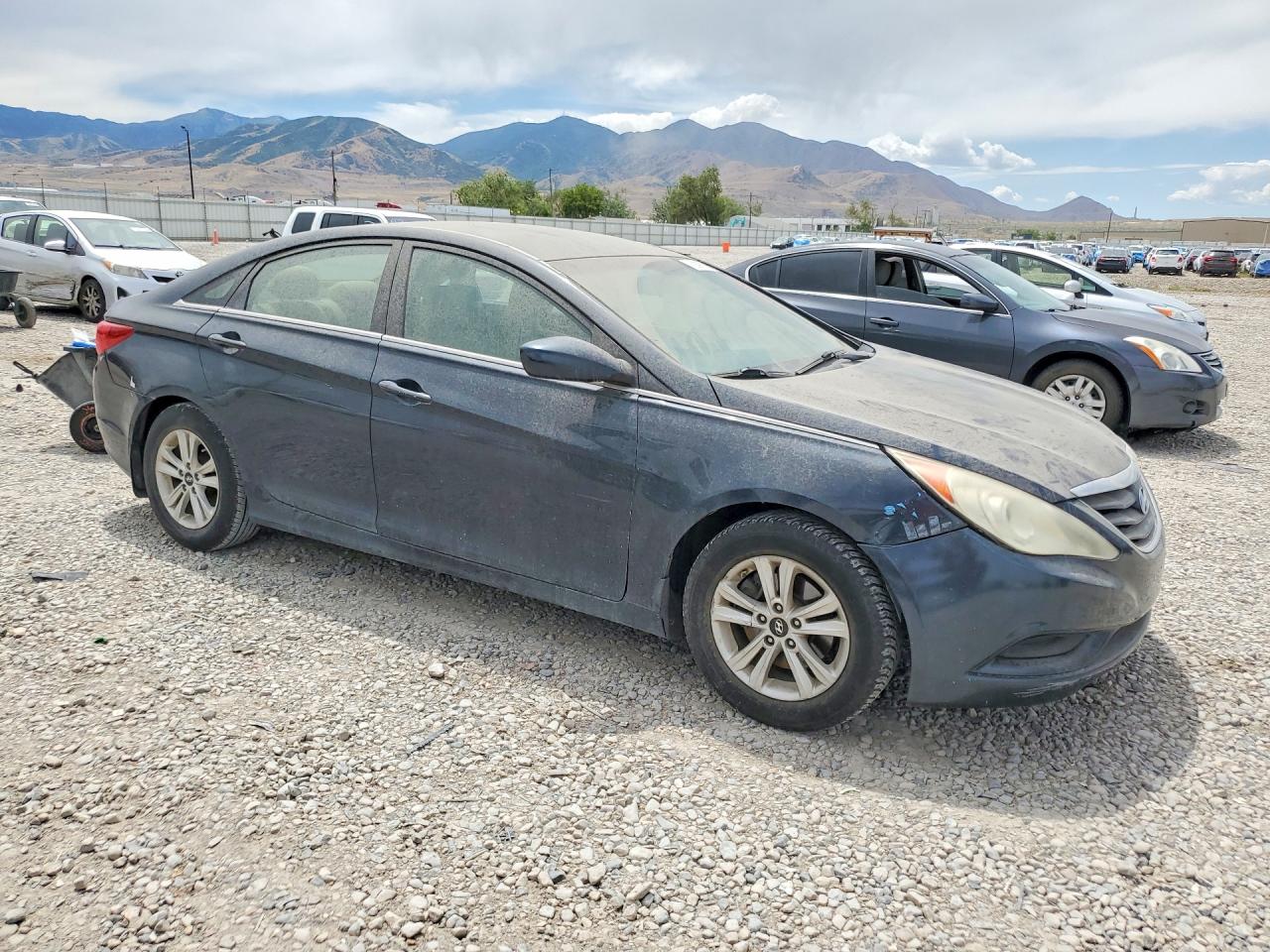 2012 Hyundai Sonata Gls Blue vin: 5NPEB4AC6CH379500