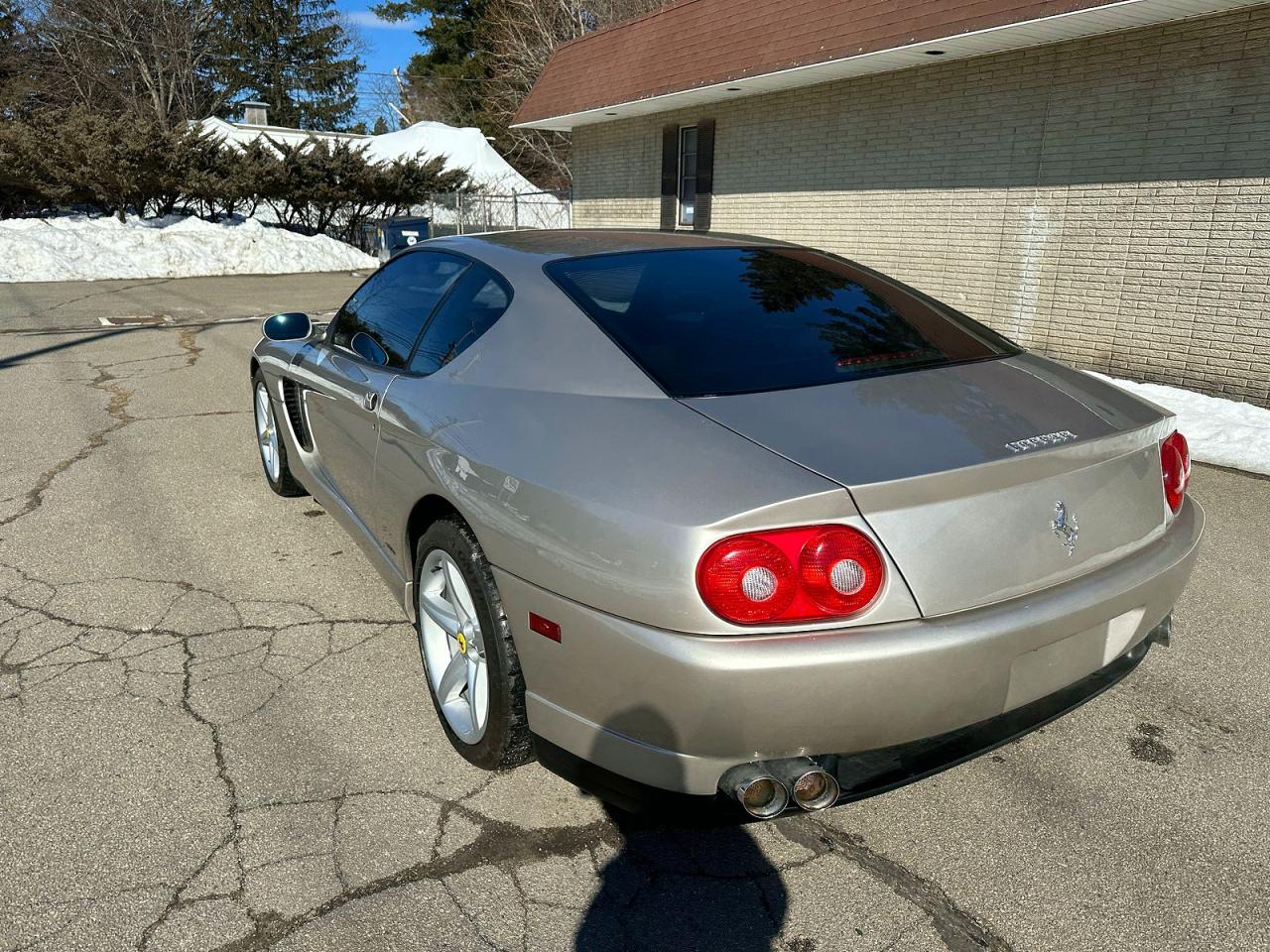 2000 Ferrari 456 Mgta Gold vin: ZFFWP50A8Y0118547
