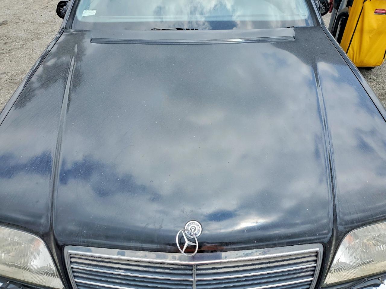 1997 Mercedes-benz S420 Black vin: WDBGA43G2VA367266