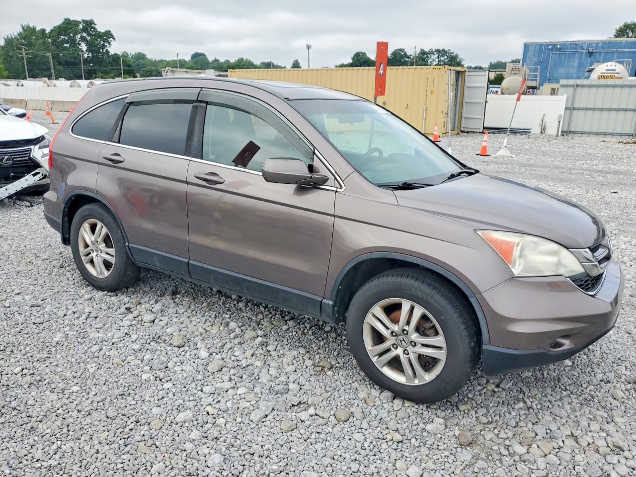 2011 Honda Cr-v Exl Gray vin: 5J6RE4H7XBL031558