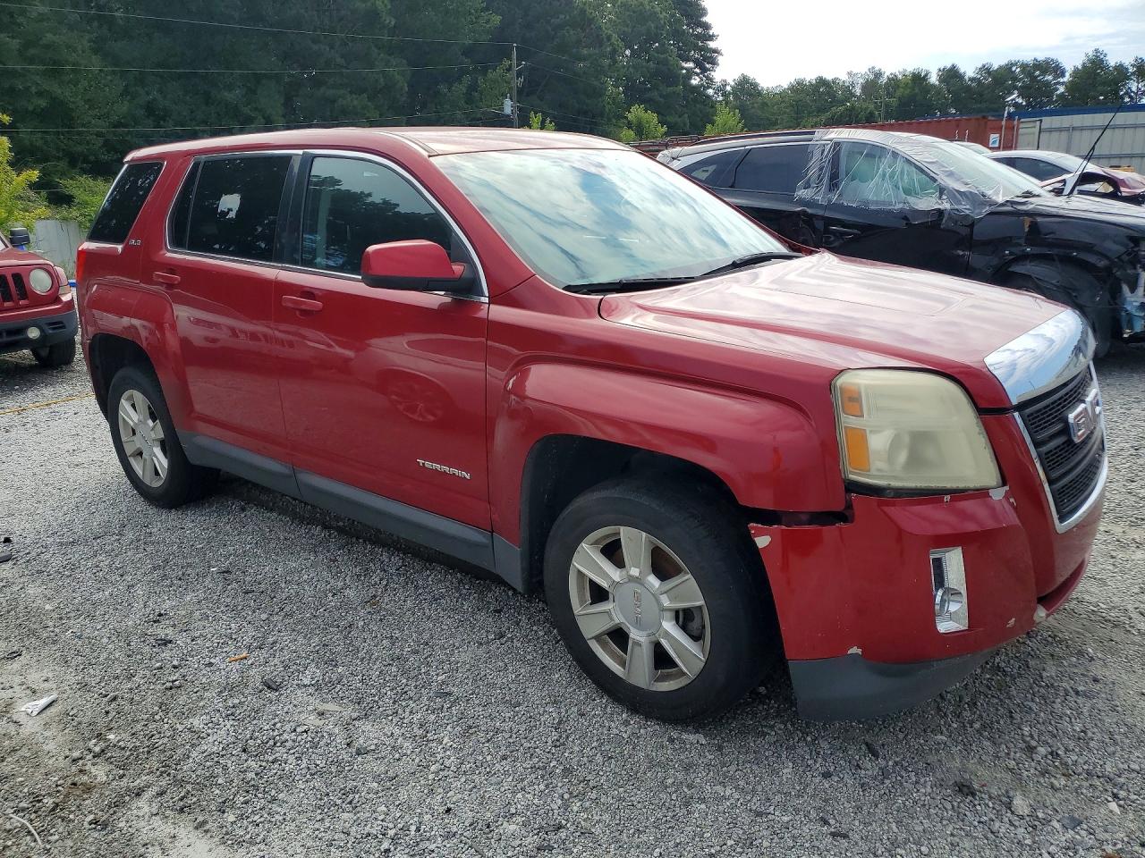 2013 Gmc Terrain Sle Red vin: 2GKALMEK0D6125661