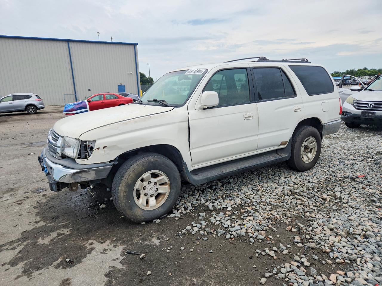 2002 Toyota 4runner Sr5 White vin: JT3GN86R420222715