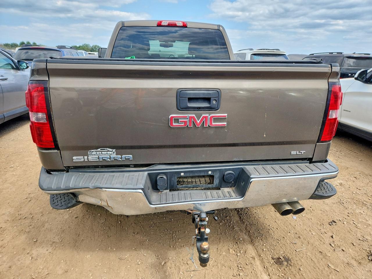 2015 Gmc Sierra K1500 Slt Brown vin: 1GTV2VEC6FZ172635