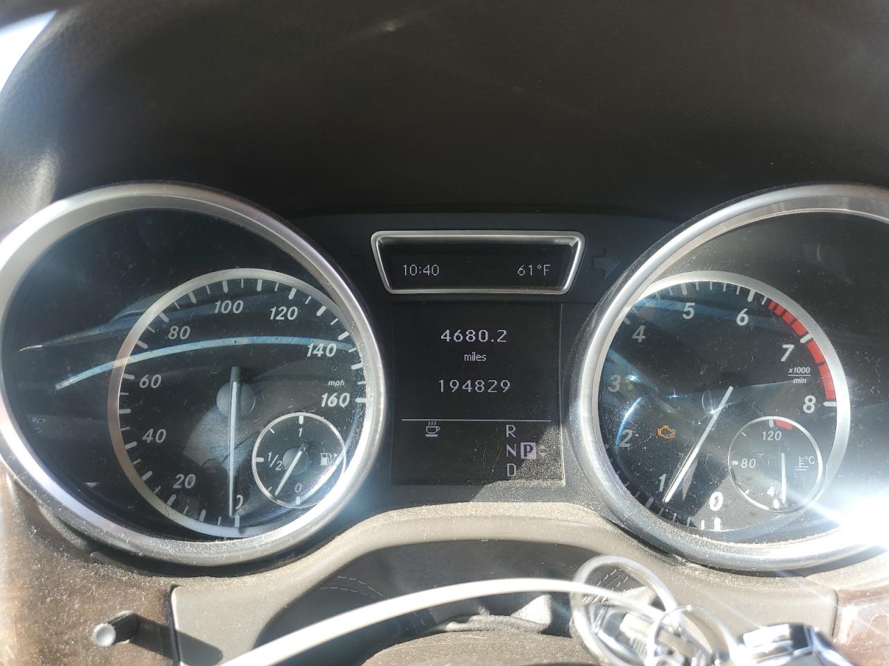 2012 Mercedes-benz Ml 350 4matic Gray vin: 4JGDA5HB1CA011813