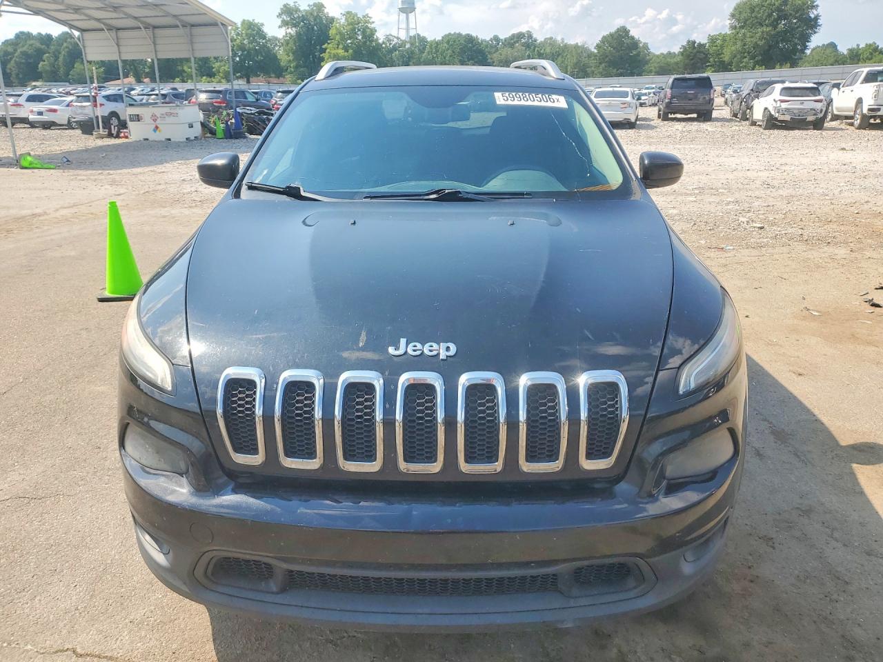 2014 Jeep Cherokee Latitude Black vin: 1C4PJLCS6EW265617