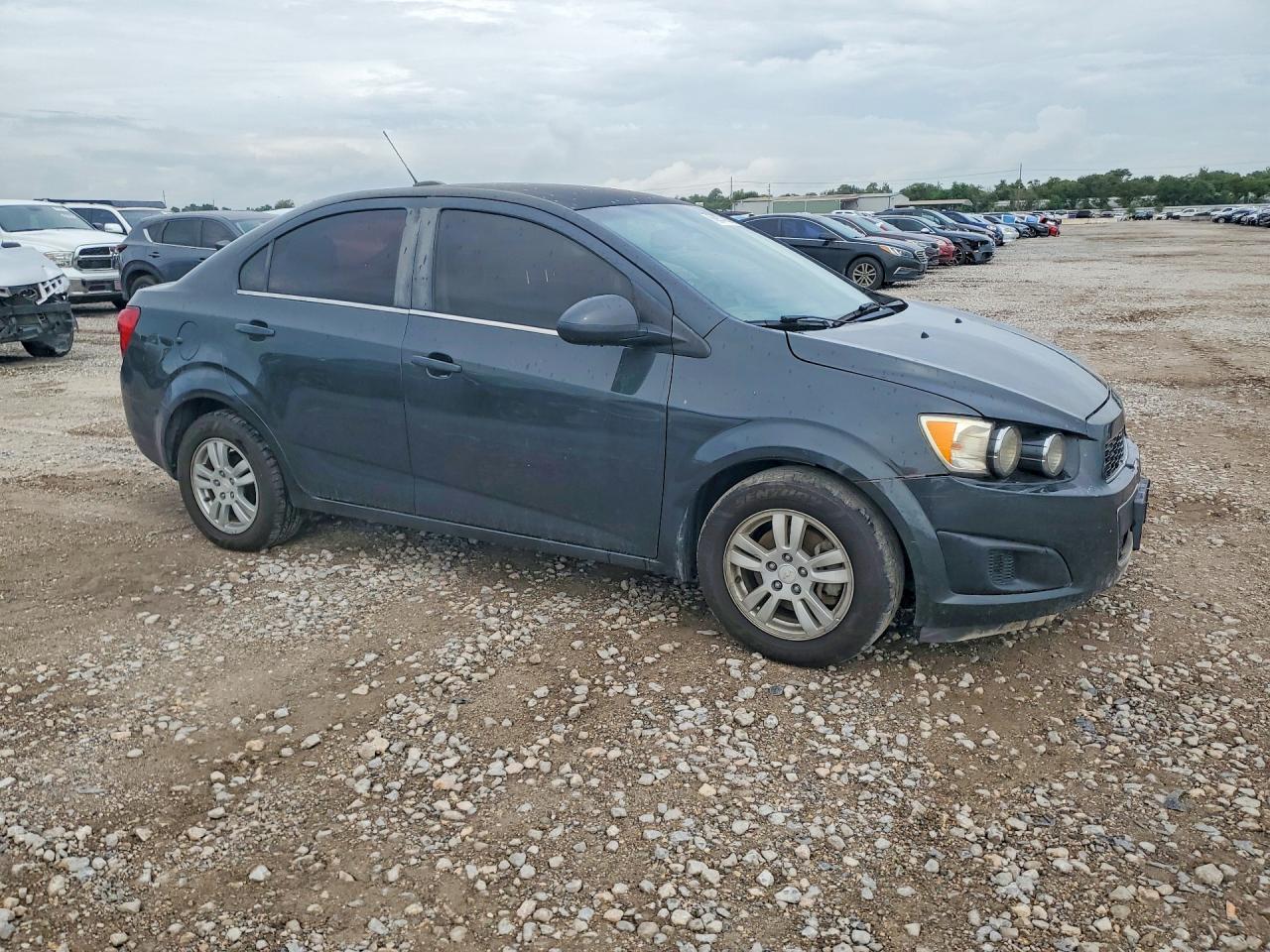 2015 Chevrolet Sonic Lt Черный vin: 1G1JC5SH7F4207393