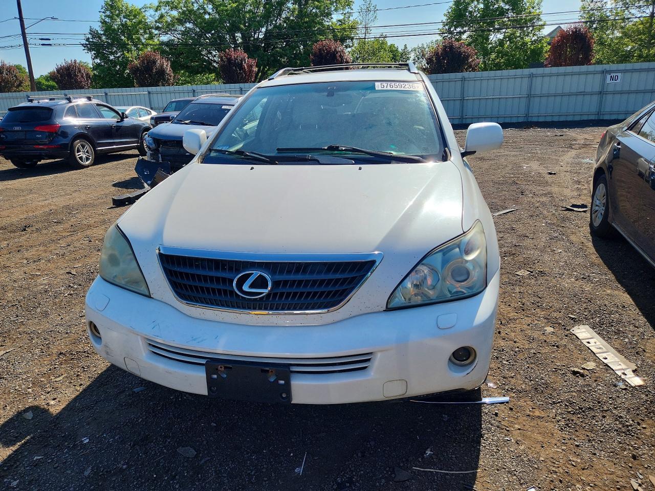 2006 Lexus Rx 400 White vin: JTJHW31U660011689