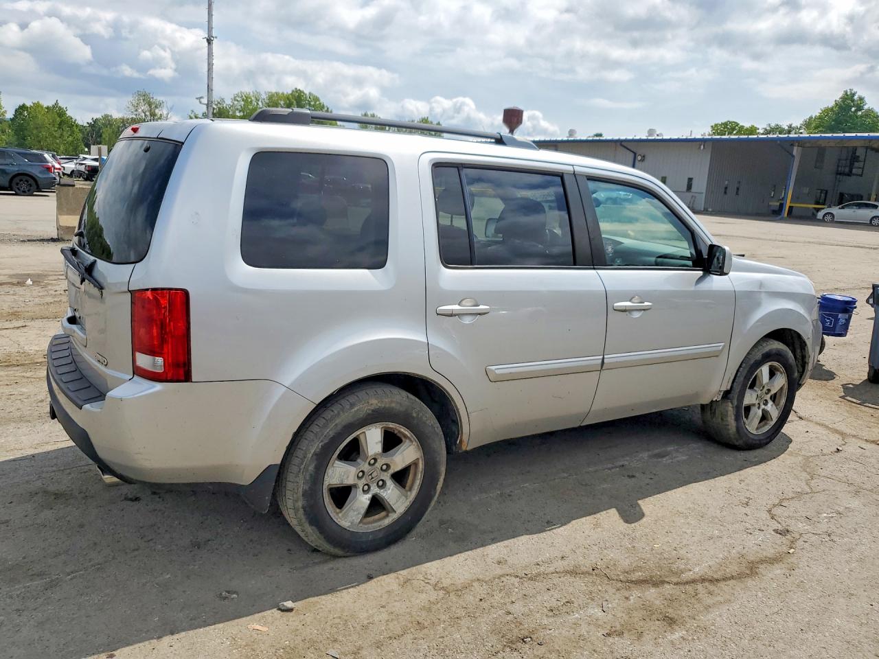 2010 Honda Pilot Exl Silver vin: 5FNYF4H56AB016912