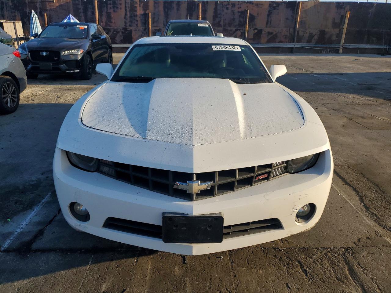 2012 Chevrolet Camaro Lt White vin: 2G1FC1E39C9195691