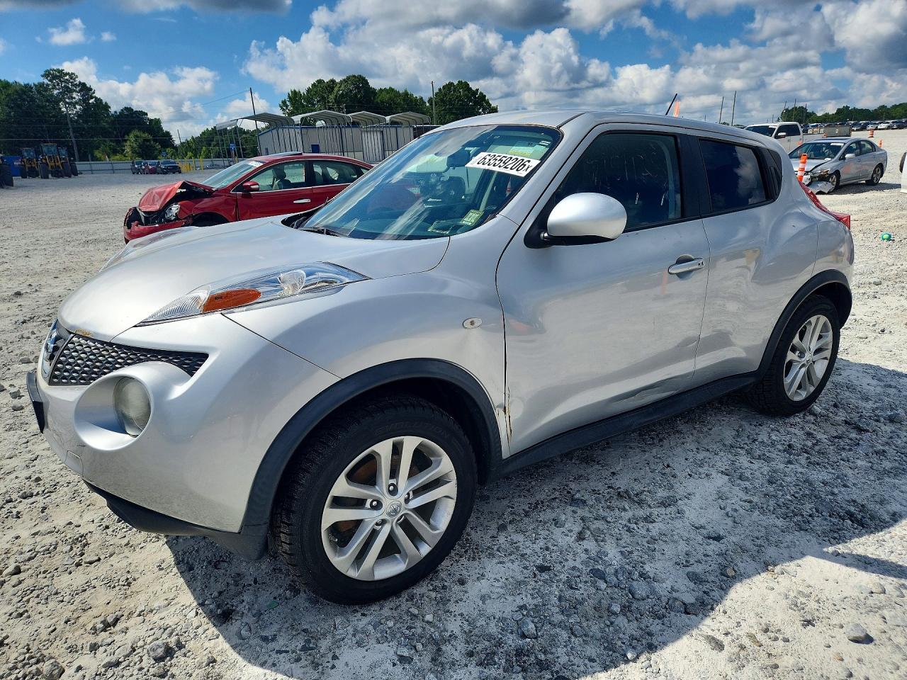 2013 Nissan Juke S Silver vin: JN8AF5MV9DT208988