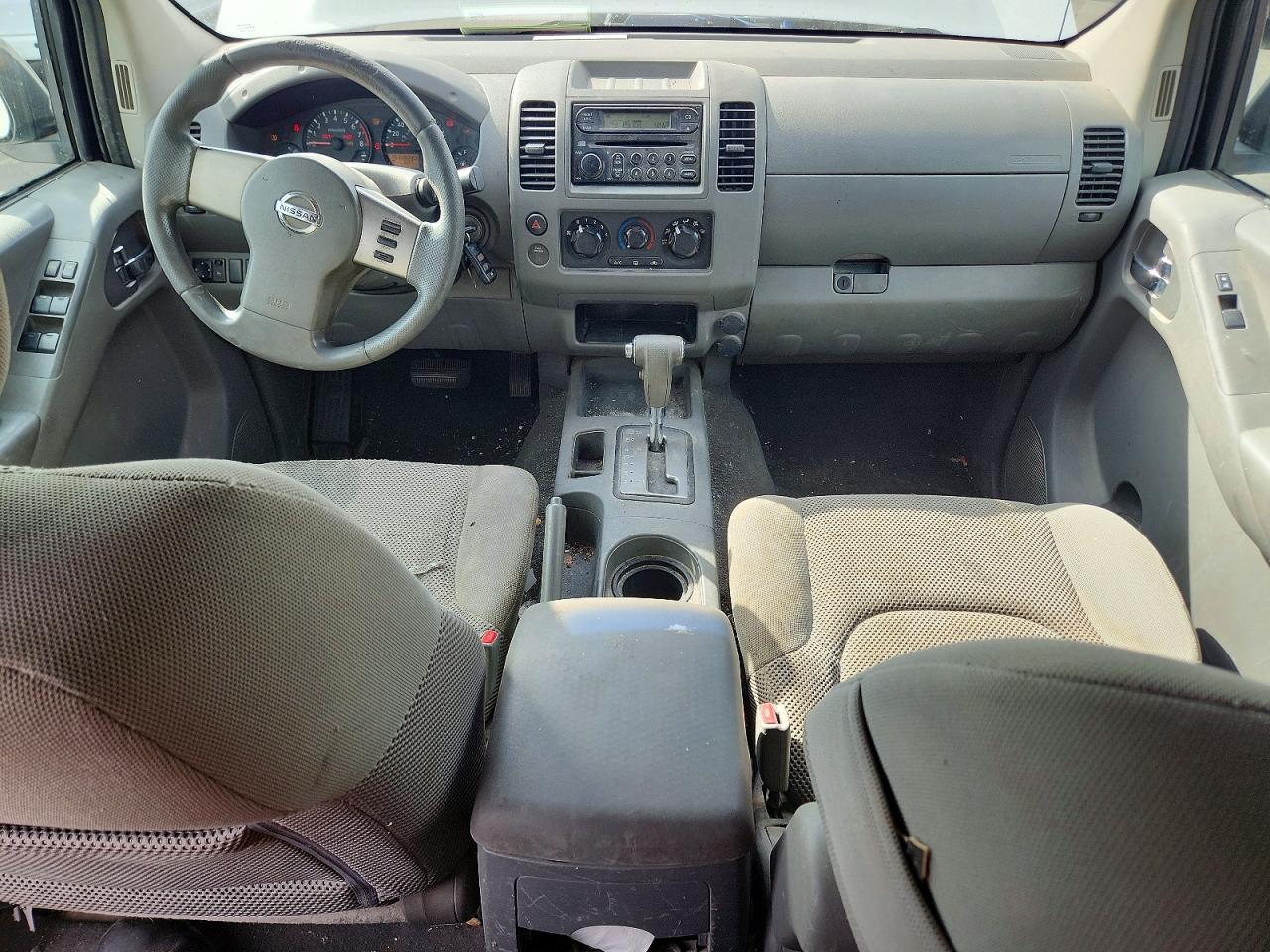 2007 Nissan Frontier Se White vin: 1N6AD09U67C441586