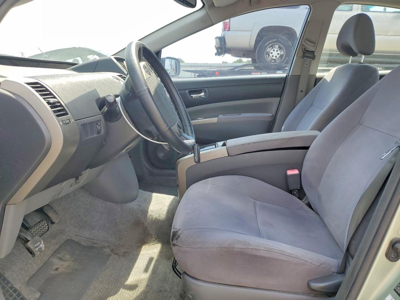 2007 Toyota Prius Base Green vin: JTDKB20U577622662