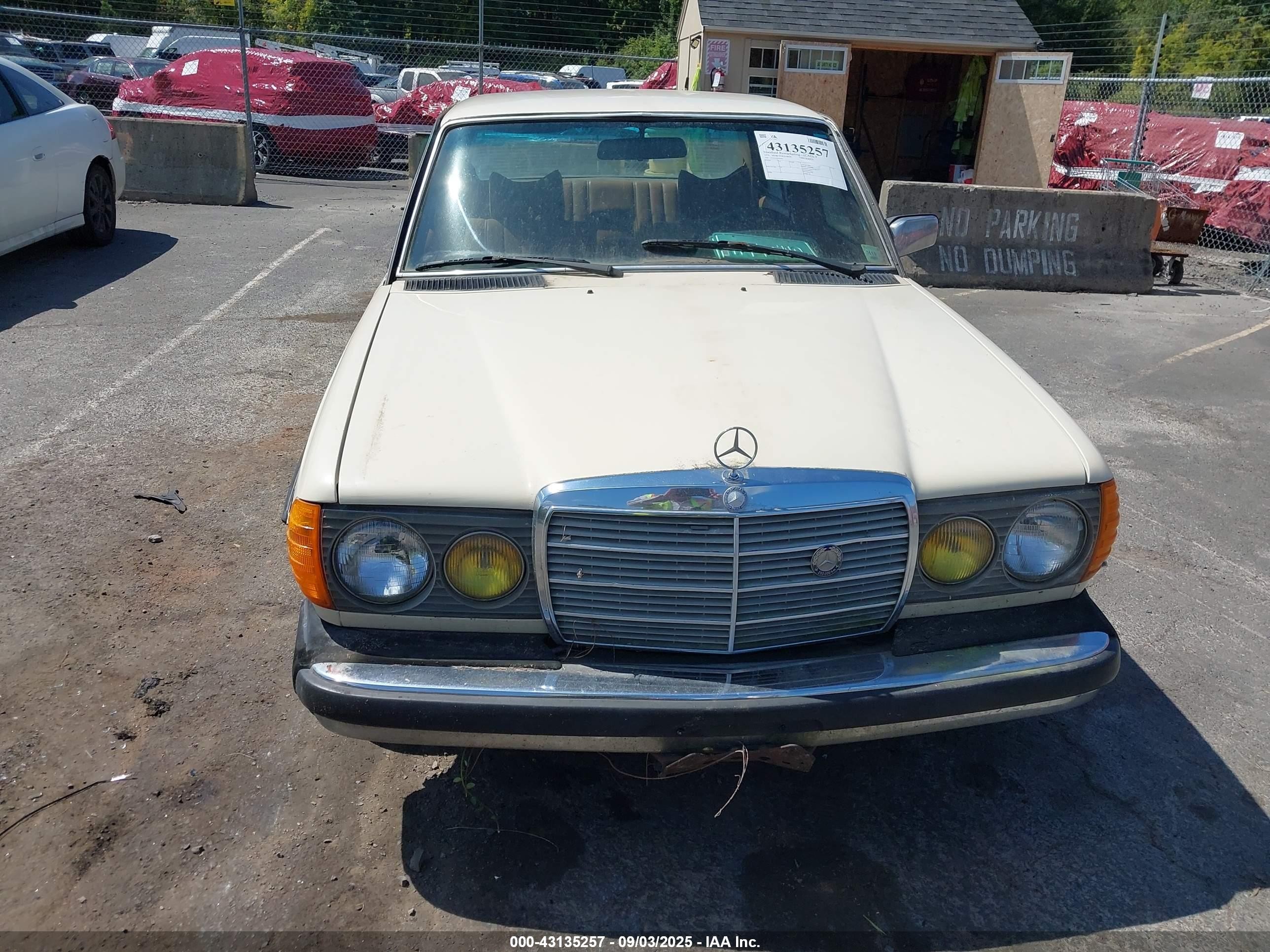 1979 Mercedes-benz 240d Series   Yellow vin: 12312312143662   
