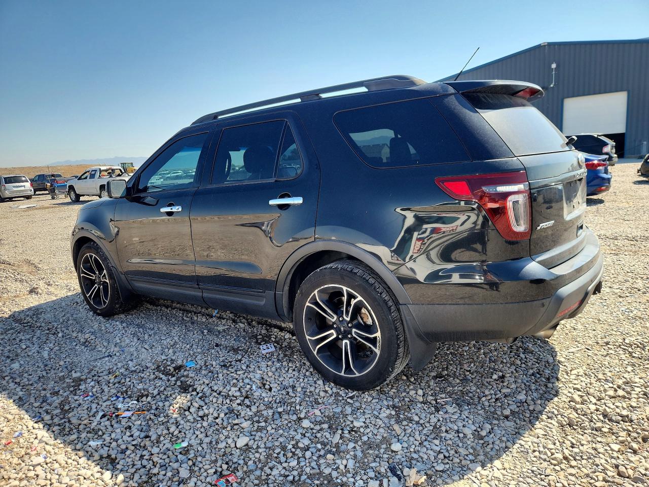 2014 Ford Explorer Sport Черный vin: 1FM5K8GT5EGB00734