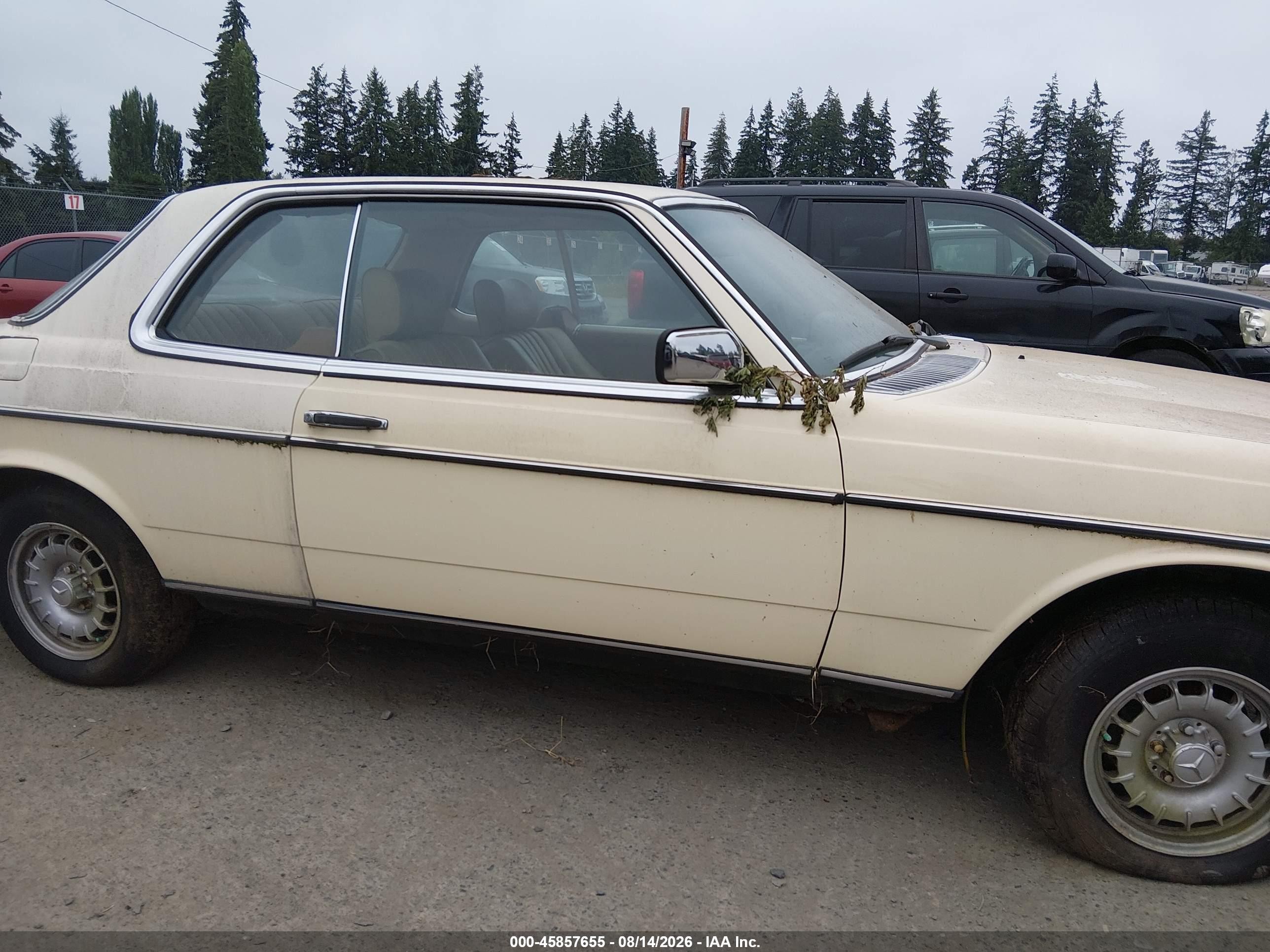 1980 Mercedes-benz 300 Series 300cd Cream vin: 12315012005086   