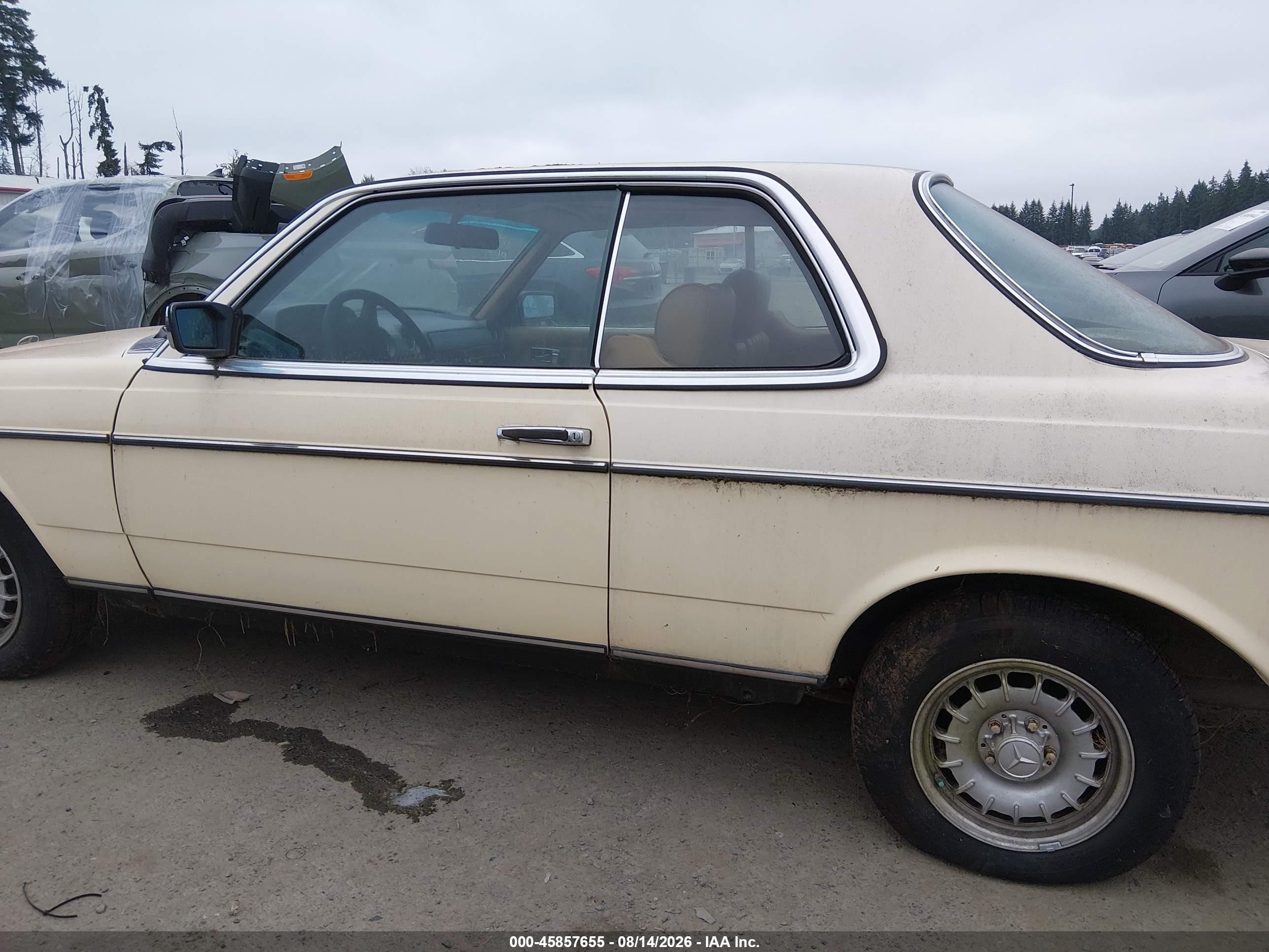 1980 Mercedes-benz 300 Series 300cd Cream vin: 12315012005086   
