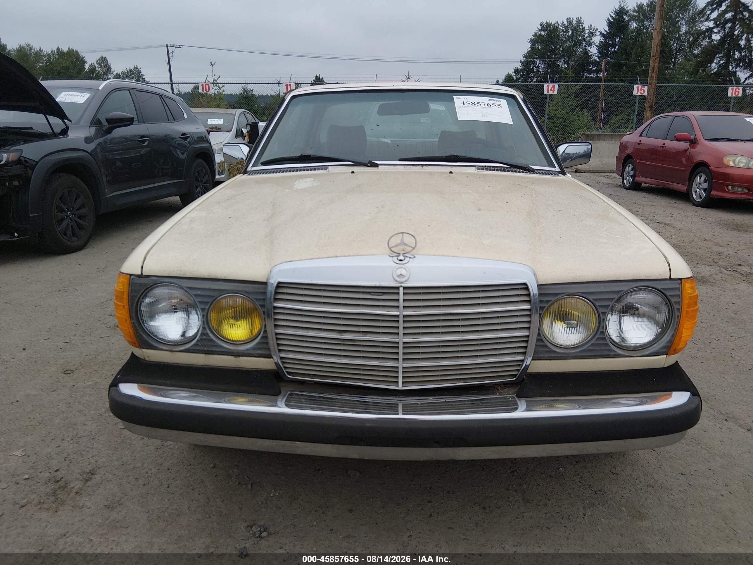 1980 Mercedes-benz 300 Series 300cd Cream vin: 12315012005086   
