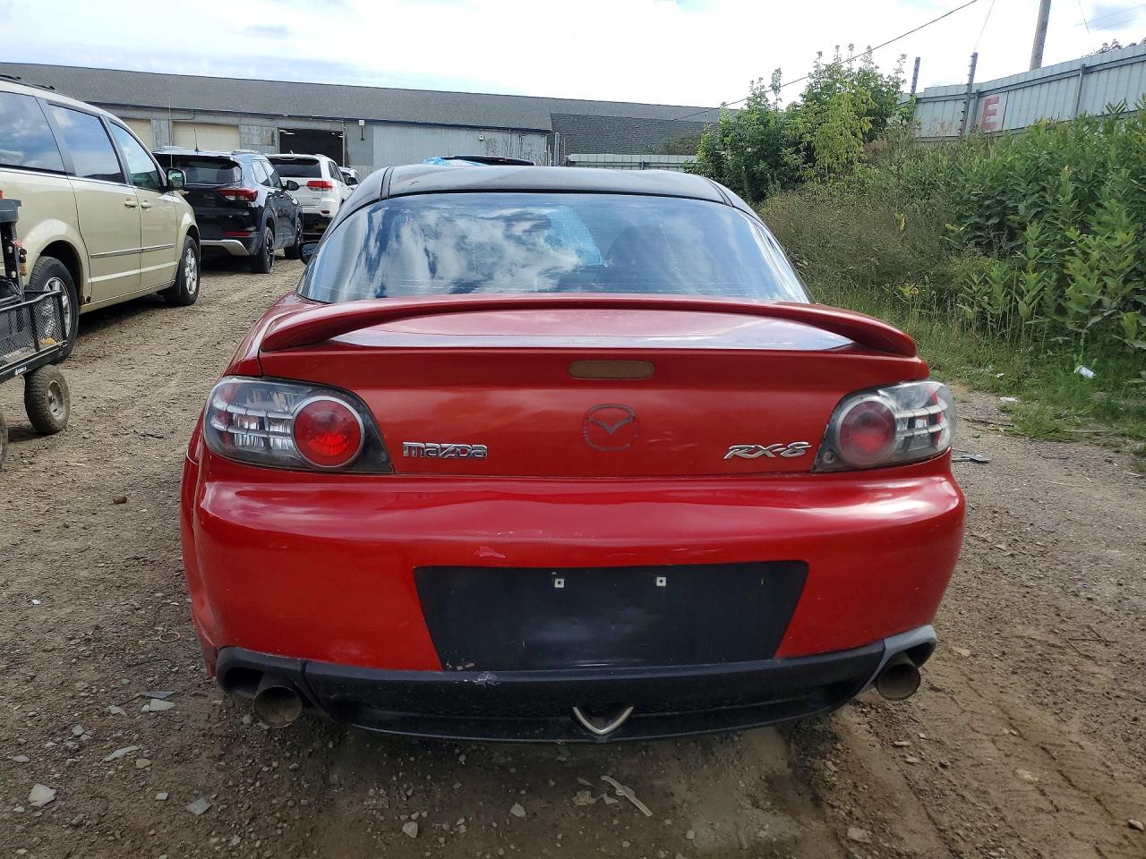 2004 Mazda Rx8 Red vin: JM1FE17N640104968