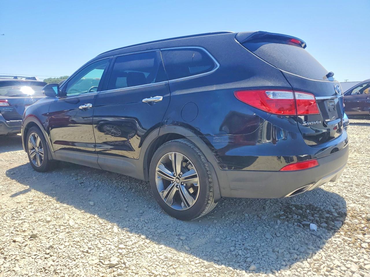 2015 Hyundai Santa Fe Limited Black vin: KM8SN4HFXFU113445