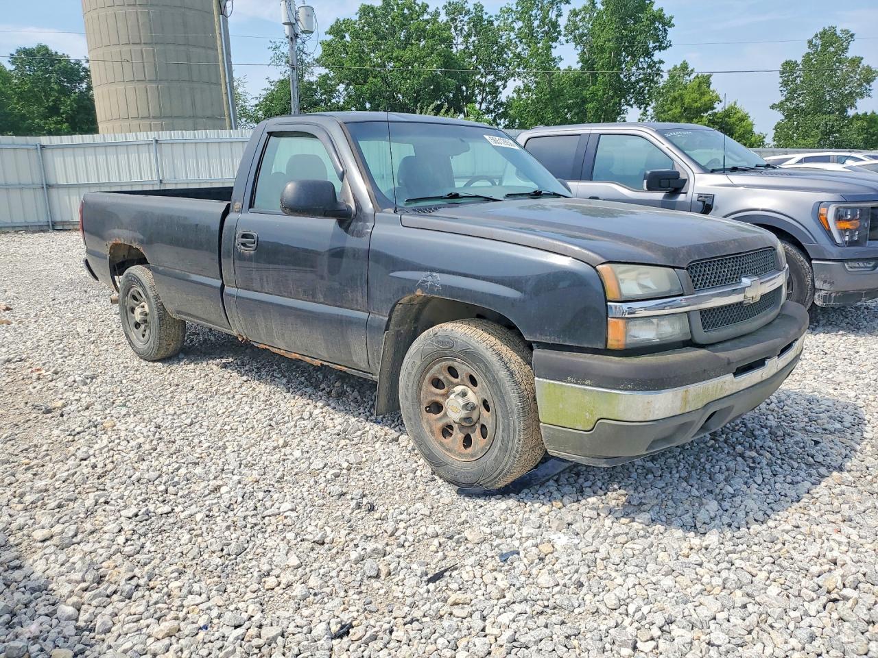 2005 Chevrolet Silverado C1500 Charcoal vin: 1GCEC14Z25Z253836