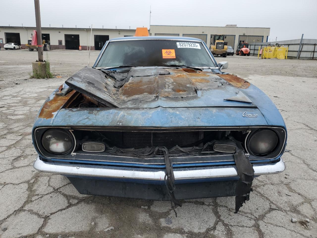 1968 Chev Camaro Blue vin: 123378L3396961111