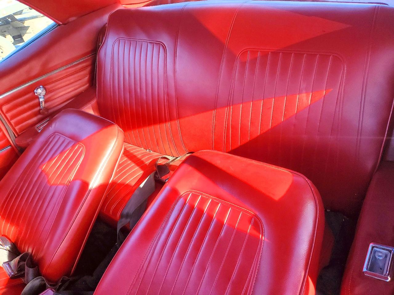 1968 Chev Camaro Red vin: 123378L340344