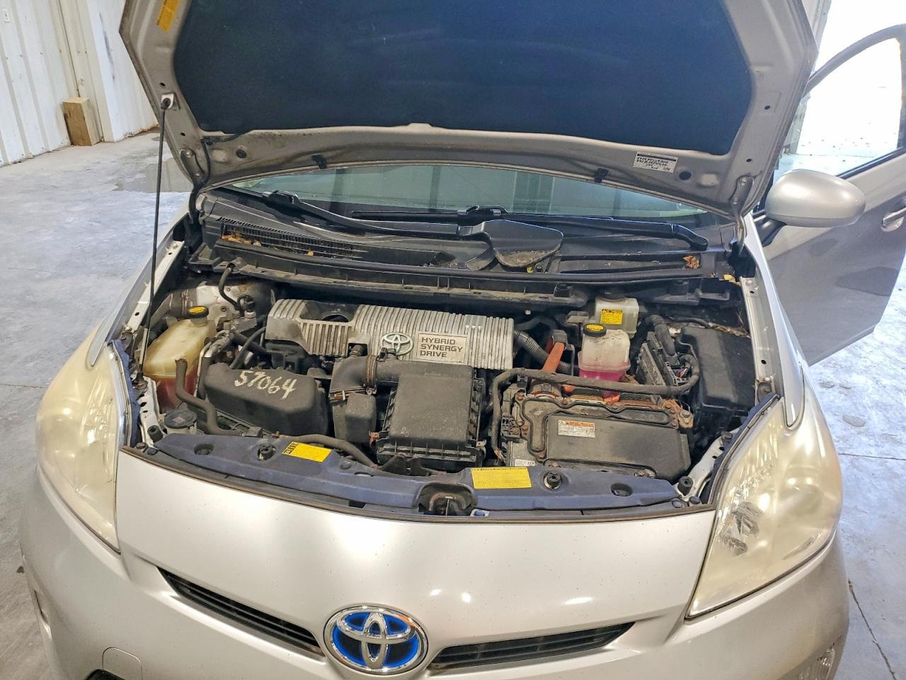 2014 Toyota Prius Two Silver vin: JTDKN3DU5E1767482
