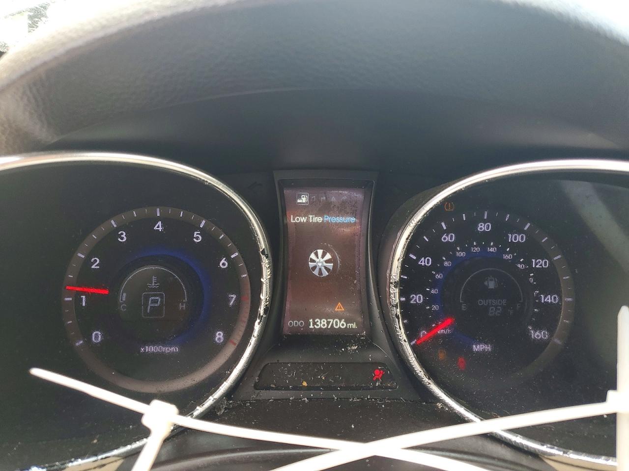 2014 Hyundai Santa Fe Sport 2.0t Blue vin: 5XYZU3LA1EG169236