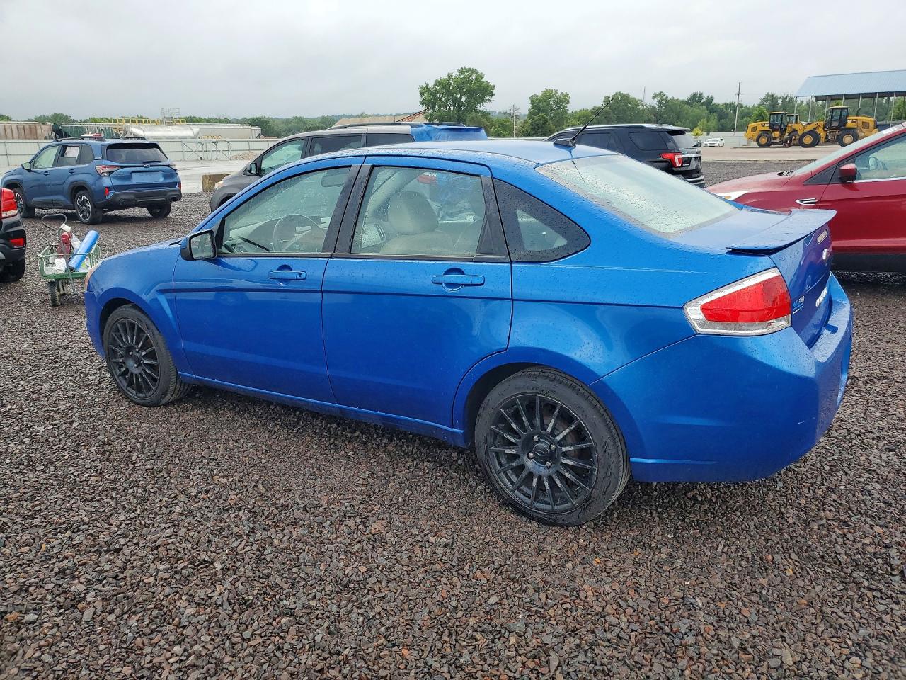 2010 Ford Focus Ses Синий vin: 1FAHP3GN0AW190498