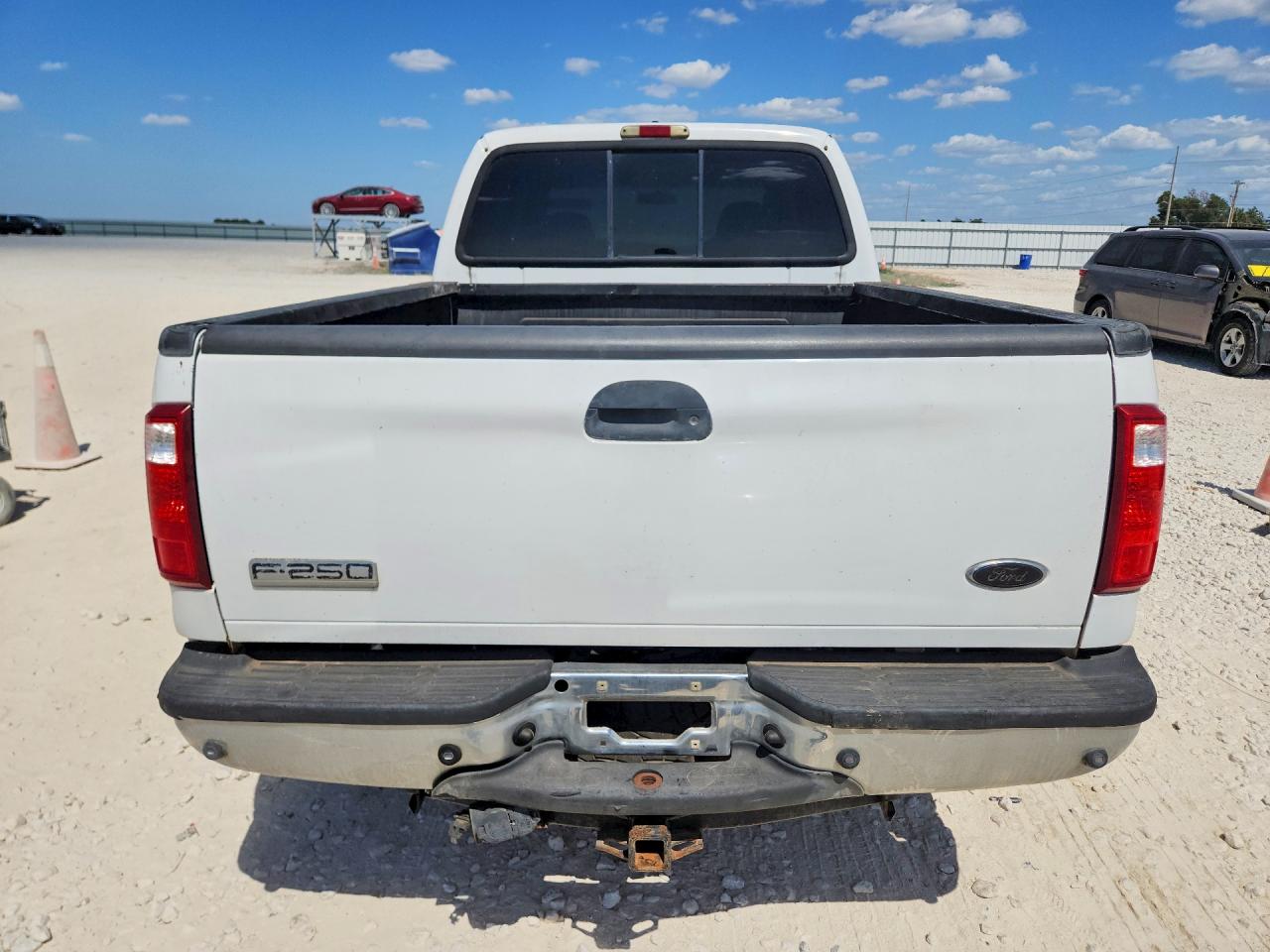 2006 Ford F250 Super Duty White vin: 1FTSW21P26EA26965