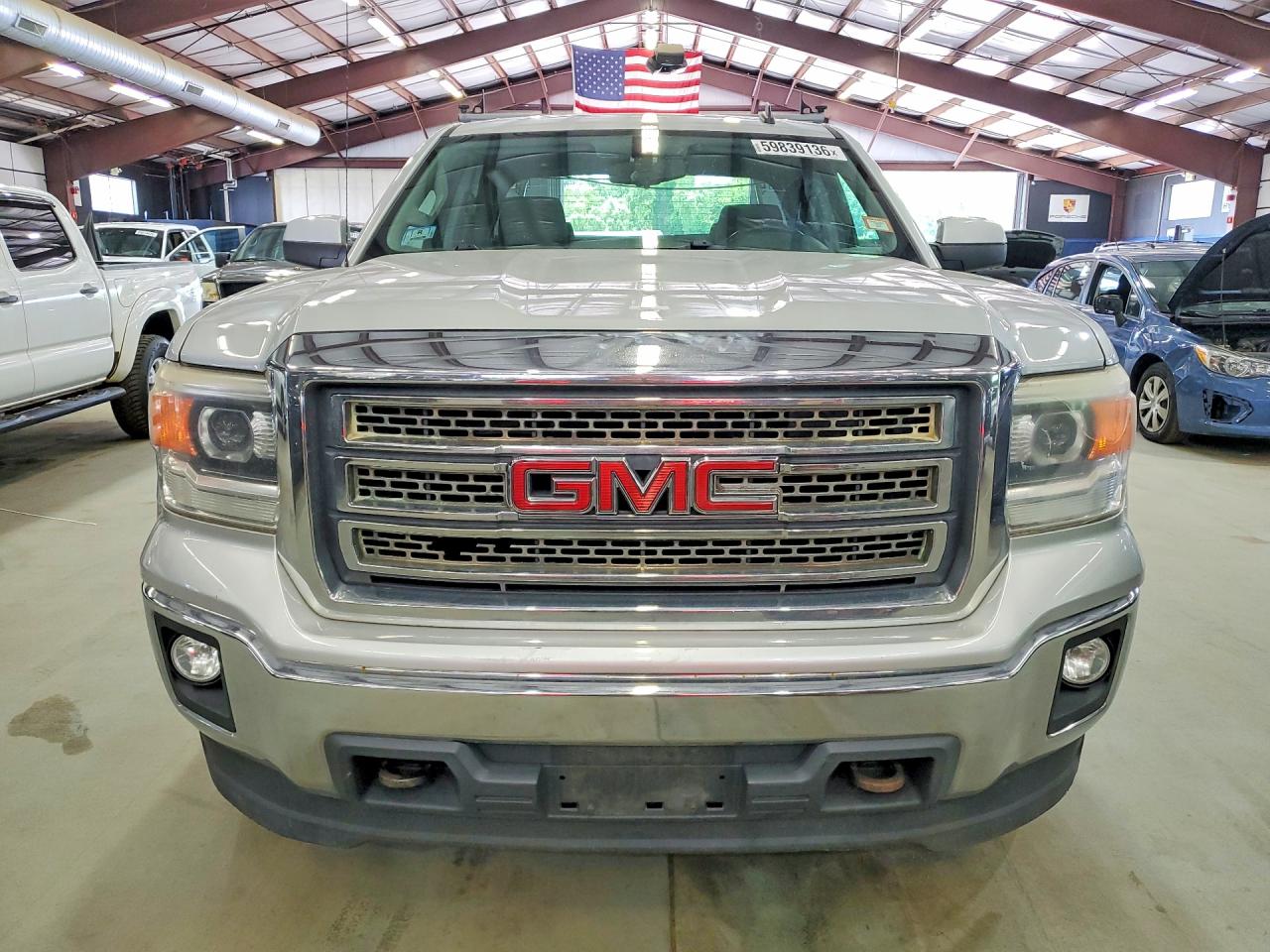 2014 Gmc Sierra K1500 Sle Silver vin: 1GTV2UEC4EZ223381