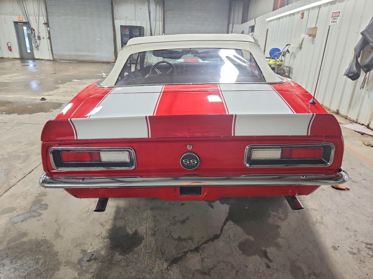 1967 Chevrolet Camaro Red vin: 123677N150833