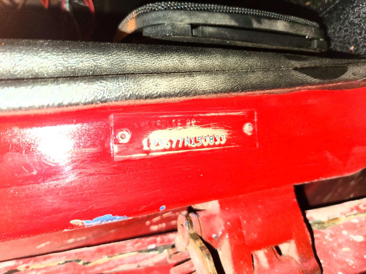 1967 Chevrolet Camaro Red vin: 123677N150833