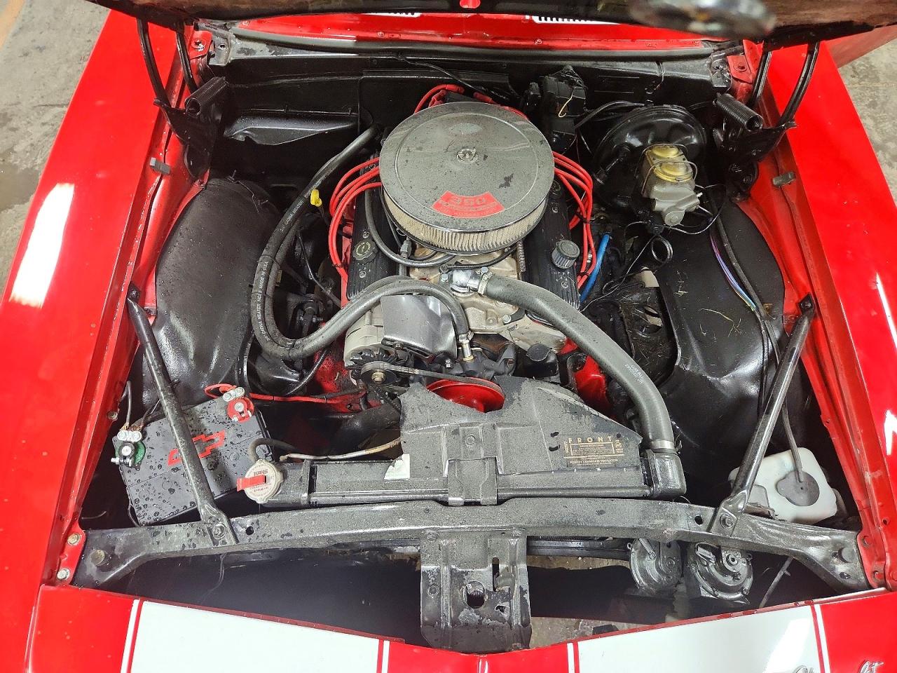 1967 Chevrolet Camaro Red vin: 123677N150833