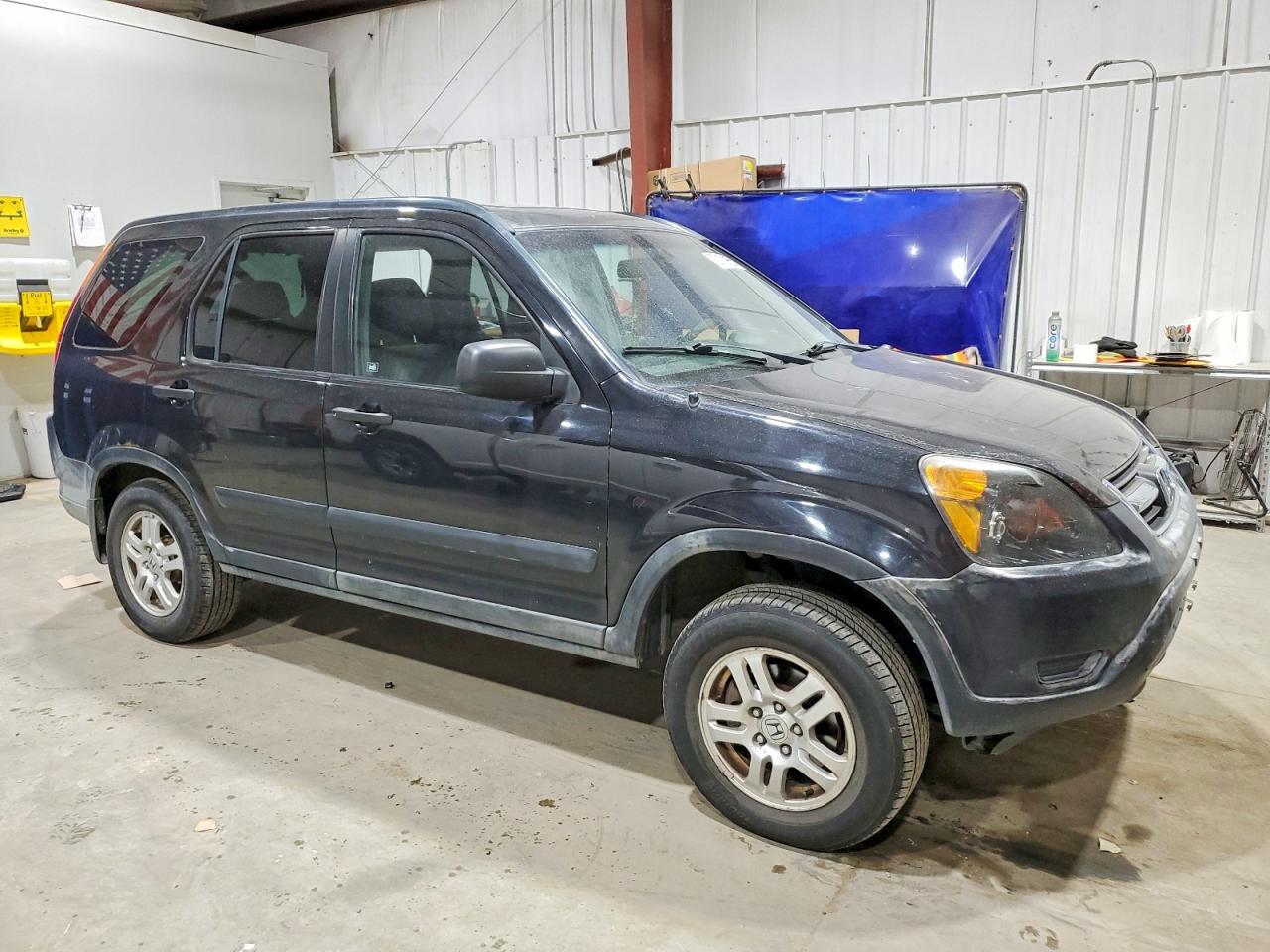 2002 Honda Cr-v Ex Black vin: JHLRD78862C077989