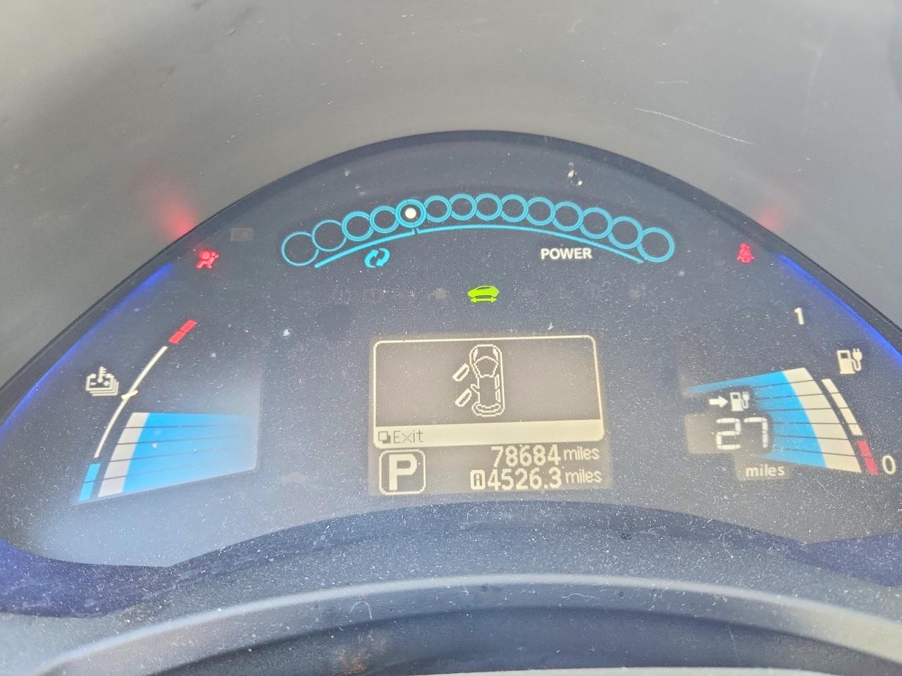 2011 Nissan Leaf Sv Silver vin: JN1AZ0CP4BT000834