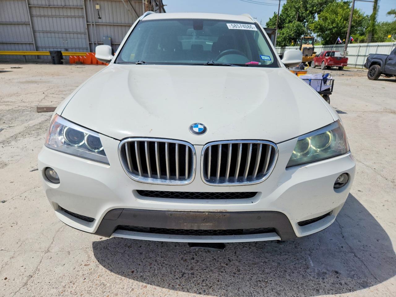 2014 Bmw X3 Xdrive28i Белый vin: 5UXWX9C5XE0D18198