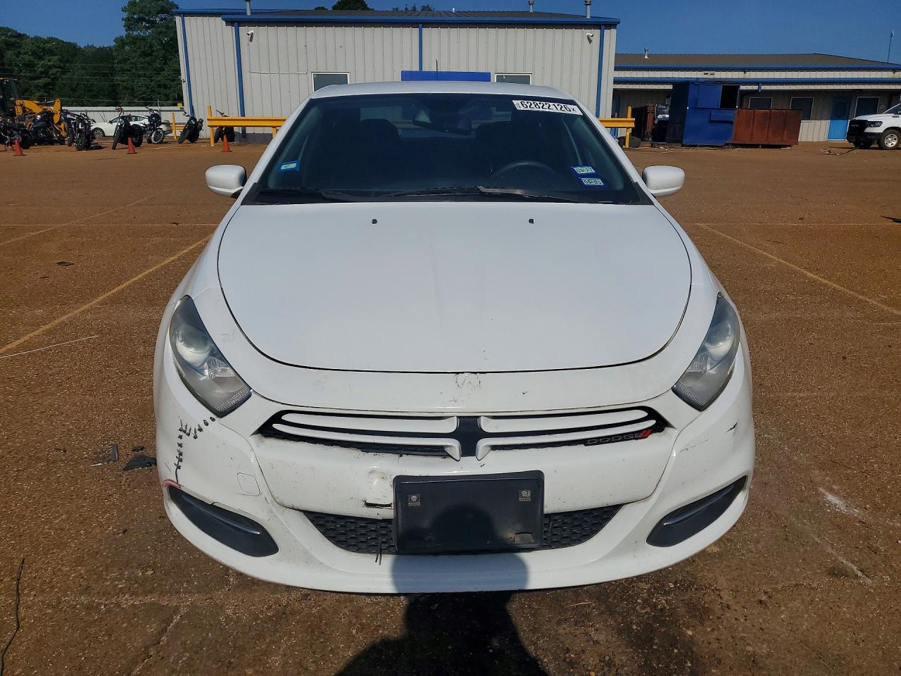 2015 Dodge Dart Se White vin: 1C3CDFAA7FD101974