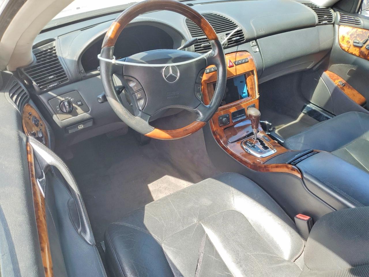 2003 Mercedes-benz Cl 500 Silver vin: WDBPJ75J53A031425