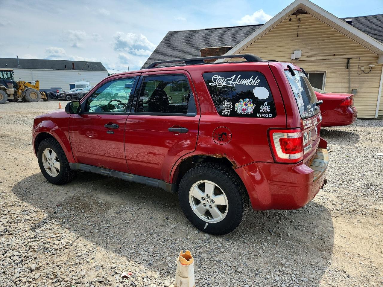 2012 Ford Escape Xlt Red vin: 1FMCU9DG6CKA81717