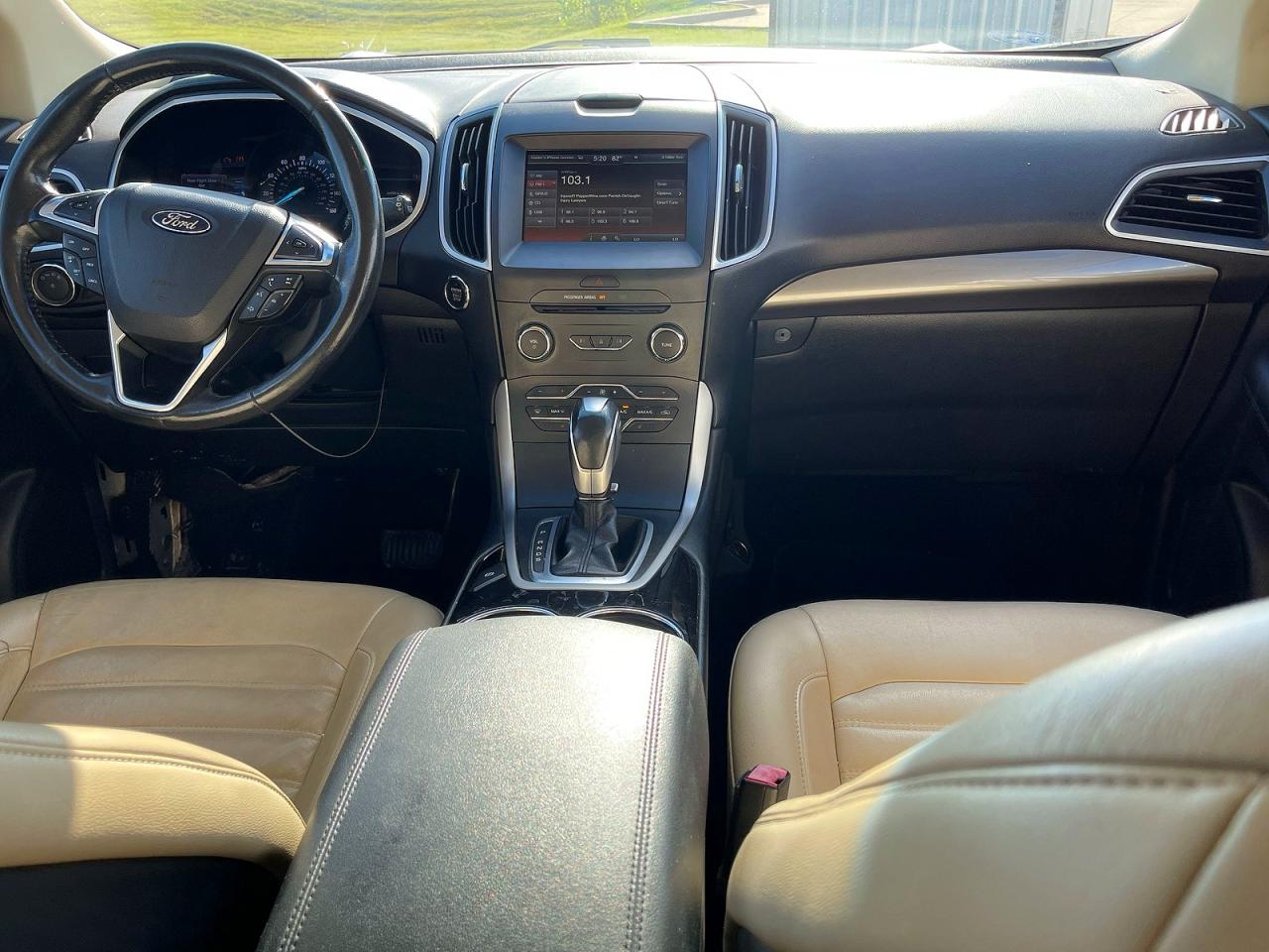 2015 Ford Edge Sel Silver vin: 2FMTK3J96FBB33788