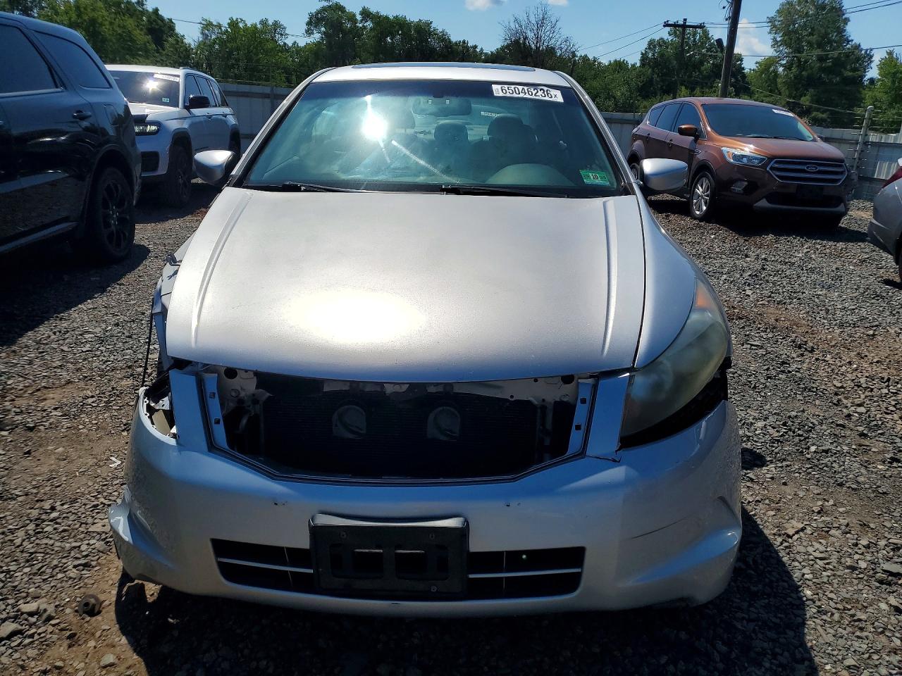 2008 Honda Accord Exl Silver vin: 1HGCP26898A014259