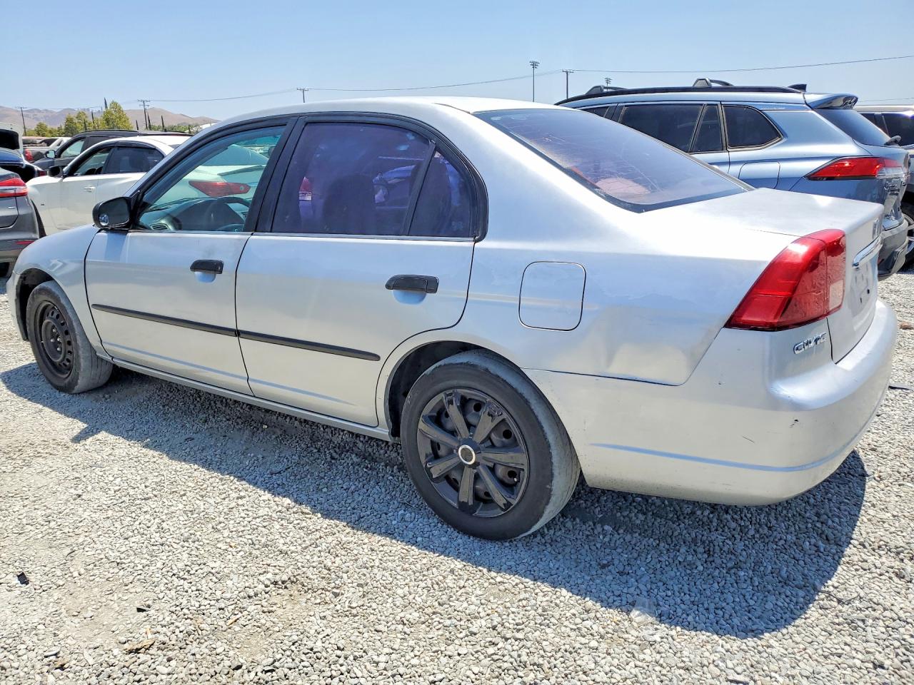 2001 Honda Civic Dx Silver vin: 2HGES16221H561944