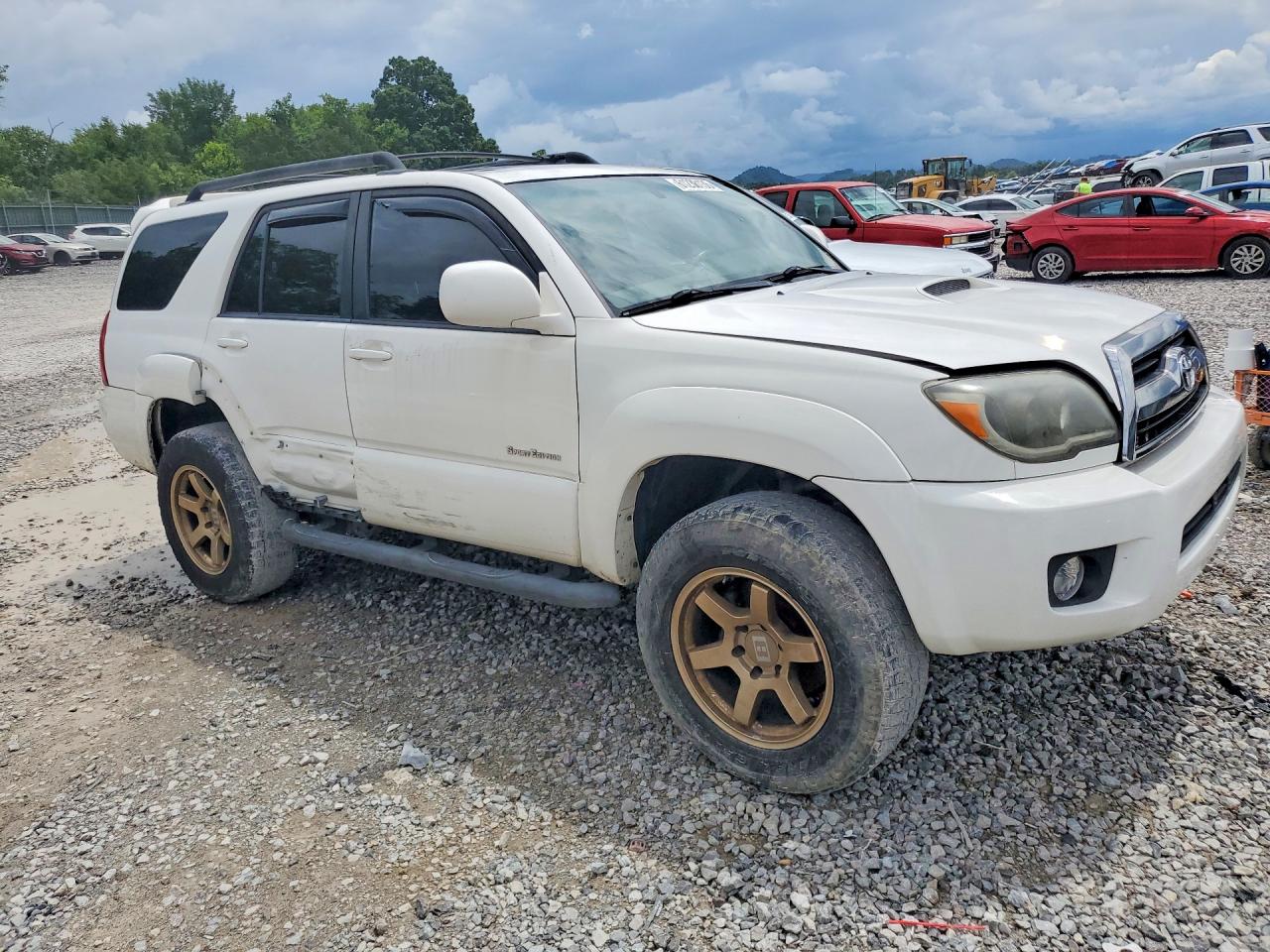 2008 Toyota 4runner Sport Edition White vin: JTEZT14R78K001400