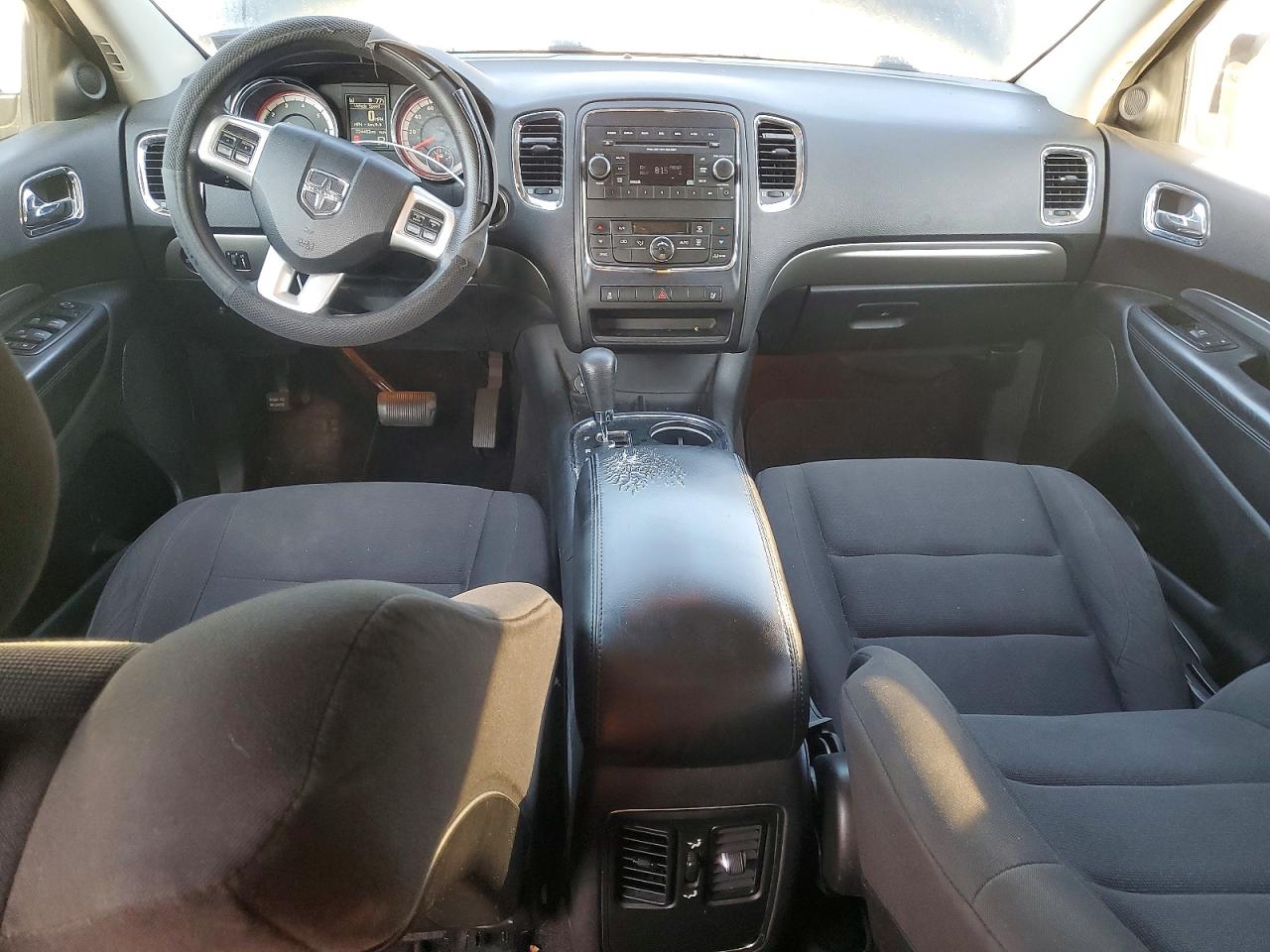 2012 Dodge Durango Sxt Black vin: 1C4RDJAG5CC195755