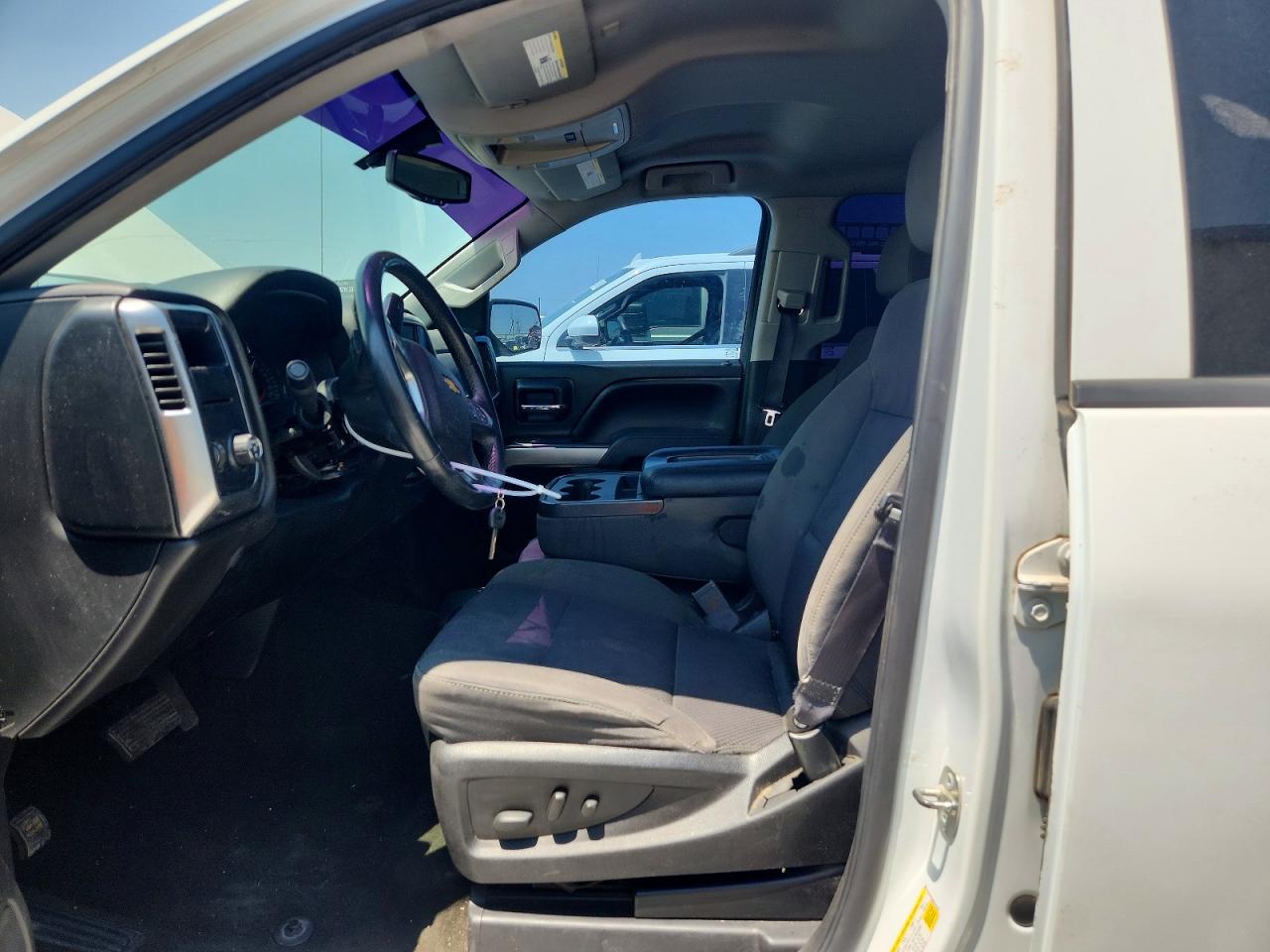 2014 Chevrolet Silverado C1500 Lt White vin: 3GCPCREC8EG127210