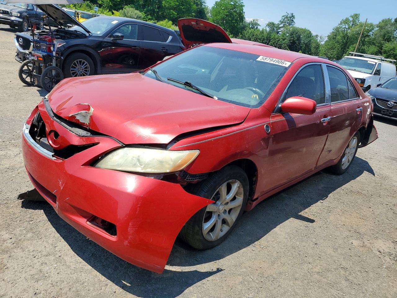 2009 Toyota Camry Le Red vin: 4T1BE46K49U282896
